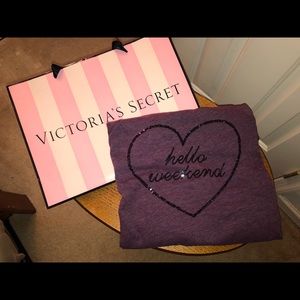 Victoria’s Secret Maroon Sweatshirt